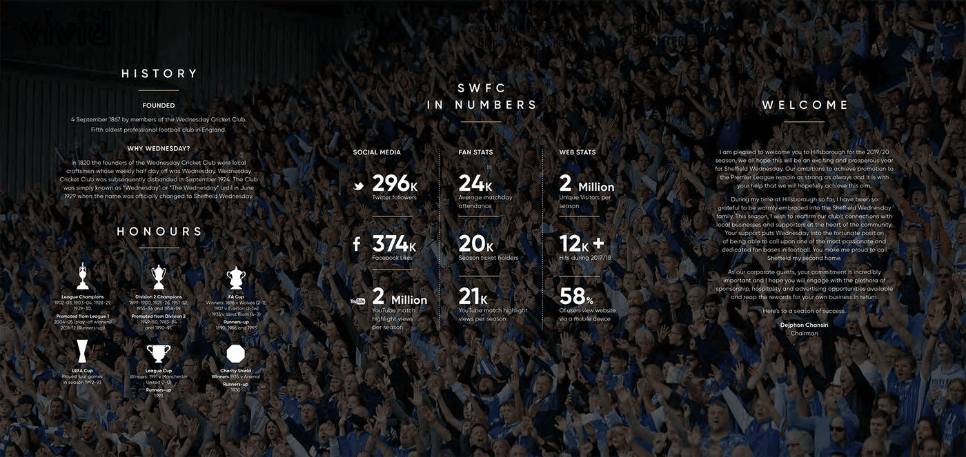 SWFC Corporate brochure design as part of Vivid Creative.